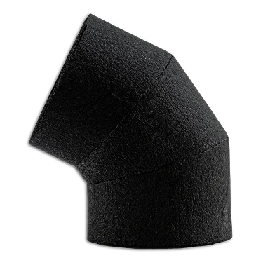 Premade 45° insulation fitting