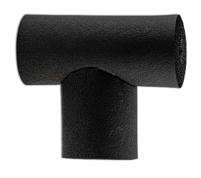 Premade T insulation fitting